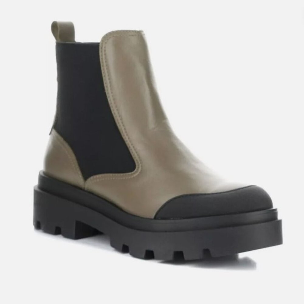 Fly London Black and Tan Ankle Boots